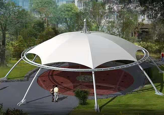 膜结构景观棚的设计原则